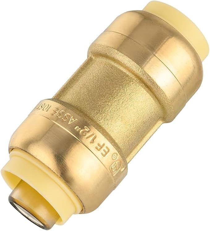 50piece EFIELD 1/2 Inch Straight Coupling Push-Fit Fitting | Connect Pex - Image 3
