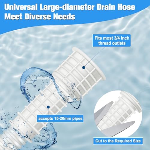 Saillong Patent Pending Dehumidifier Drain Hose, 3/4 Inch FHT - Image 2