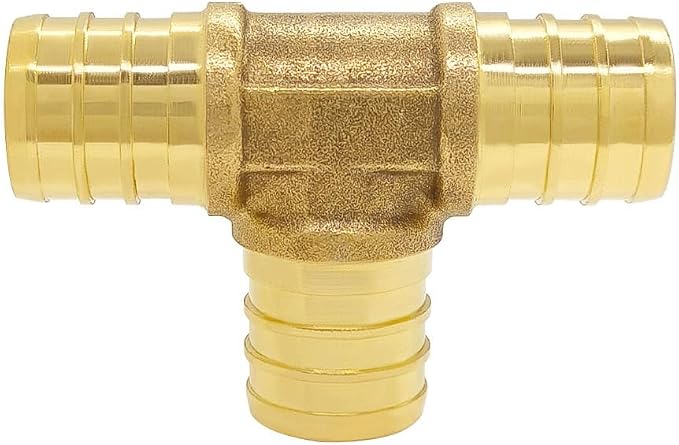 Hooshing 30 Pack 3/4" PEX Fitting Combo, Straight Coupling, Tee Set | Heavy - Image 5