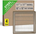 Fits 10x10 Duct Opening | Return Air Floor Grille by Handua | Walkable Vent by Handua