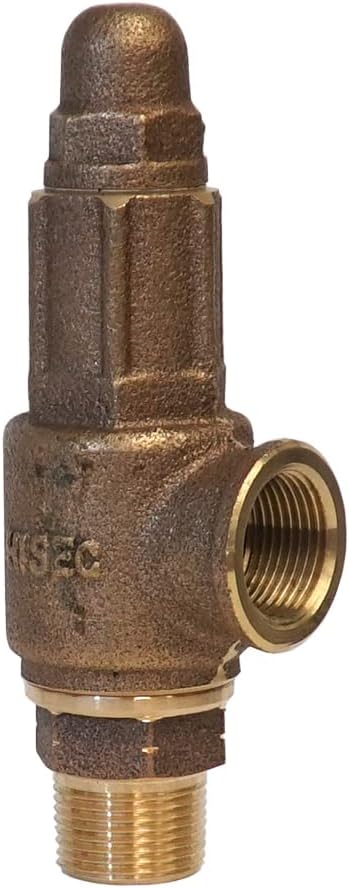 MFG PRVHDNL75 3/4" No-Lead Heavy-Duty Brass Pressure Relief Valve, - Image 6