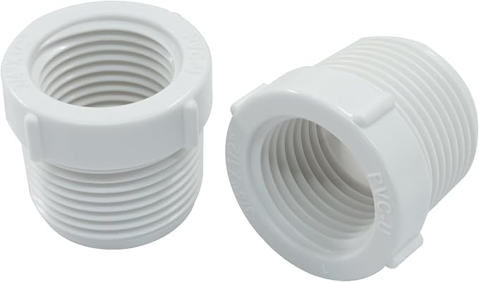 10 Pcak PVC Pipe Fitting, 3/4 Inch Male 1/2 Inch Female Thread | Reducer Bushing - Image 4