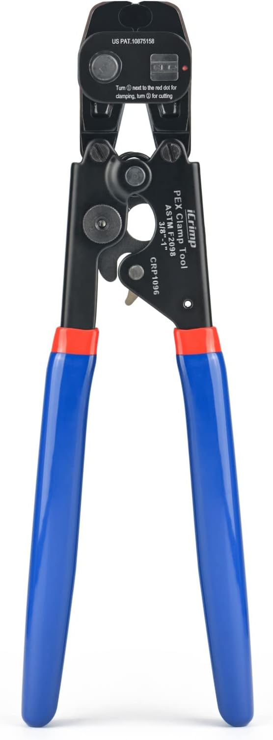 iCrimp PEX Crimping Tool, Ratchet Cinch & Removal Tool by iCrimp