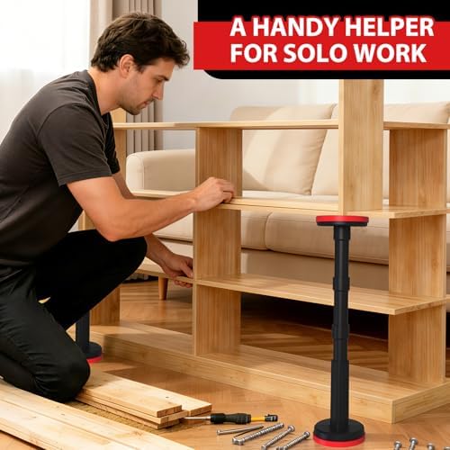 Adjustable Shelf Support Pole for Undermount Sink Cabinet Shelf 7.1-20in - Image 6