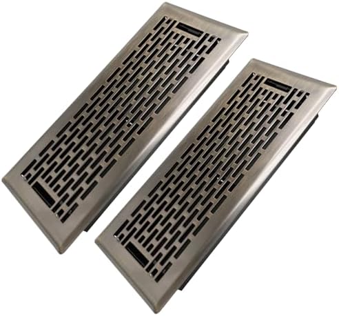 Howeall 4x10 Inches 2 Pack Heavy Duty Walkable Floor Register by Howeall