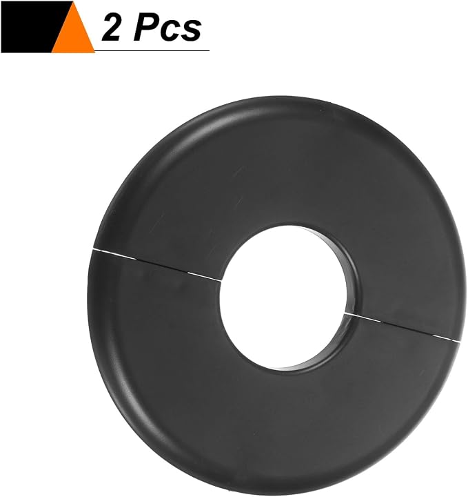 HARFINGTON 2pcs Wall Split Flange 33.5mm/1.3" Self-Adhesive Plumbing Cover - Image 3