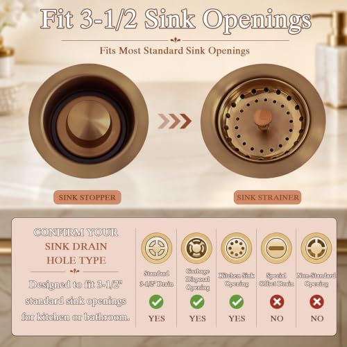 3-1/2 Inch Kitchen Sink Drain Kit - Image 3