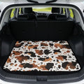 Cow Spot Waterproof Car Trunk Mat 29"x39" by Mintulipy