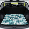 Teal Palm Pet Friendly Trunk Mat 29"x39" by Mintulipy