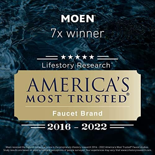 Moen Brushed Nickel Bathroom Vessel Sink Pop-Up Drain Assembly - Image 5