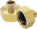 Hooshing 2PCS 3/4 GHT Female to 3/8 Compression Male Water Line Fittings | by Hooshing