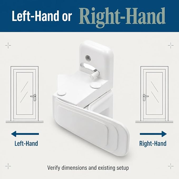 Prime-Line K 55172 Storm and Screen Door Inside Interior Latch - Image 3