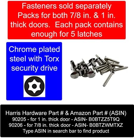 Harris Hardware TP5020-B Slide Latch 2-3/4" Center to Center Die Cast - Image 3