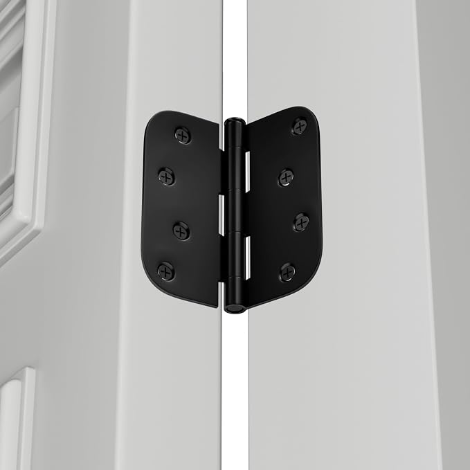 Goldenwarm 24 Pack Black Matte, Heavy Duty 4in x 4in Door Hinges - Image 7