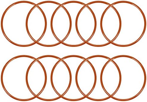 uxcell Silicone O-Ring, 58mm Outside Diameter, 53.2mm Inner Diameter, 2.4mm by uxcell