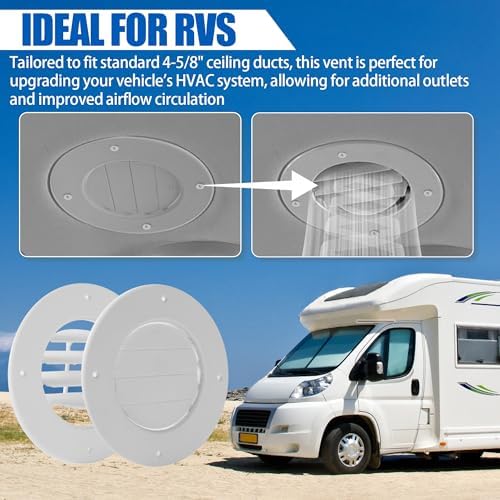 Calvana 6.5" RV Ceiling Vent Covers - Image 3