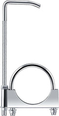 1 Pcs 2.5 Inch Universal Exhaust Clamp by Datanly
