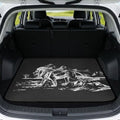 Lion Sketch Universal Car Trunk Mat by Mintulipy