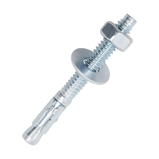 1/4 Concrete Anchors, 1/4 Wedge Anchors Bolts, 2-1/4" L, equipment bases by Horiznext