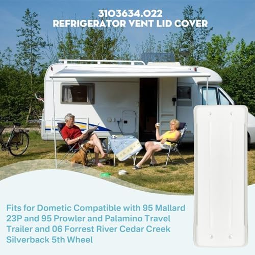 3103634.022 Rv Refrigerator Roof Vent Cover Replacement - Image 5
