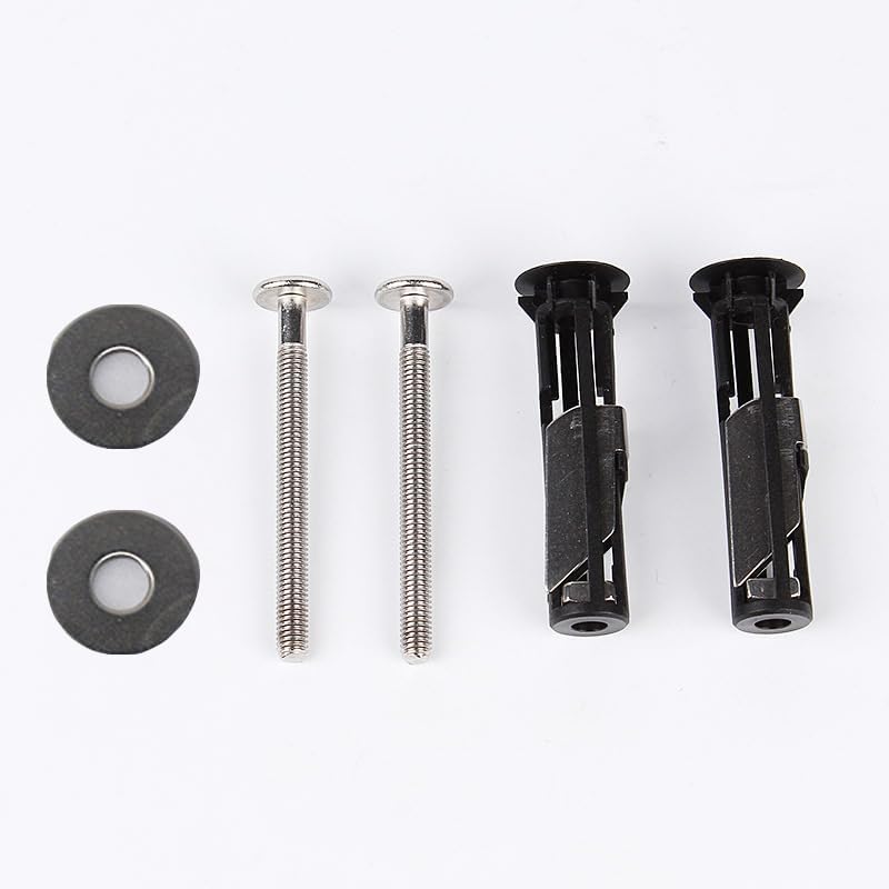 2 Pack Toilet Seat Bolts Replacement Kit - Image 3