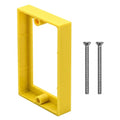 Single Gang Outlet Box Extender, 1/2 Inch, 1 Pack | ABS extender by YQSIYU