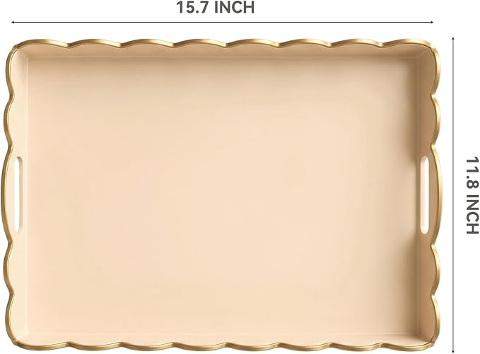 AGIOTA Coffee Table Trays for Living Room Serving Tray - Image 3