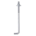 1/2” x 12” Concrete Anchor Bolts L Shaped, Hot-Dip Galvanized by HROMIGRY
