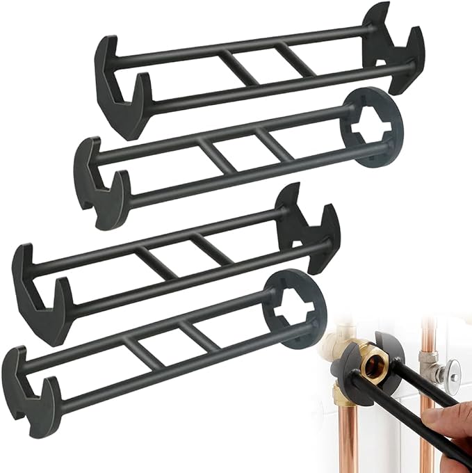 Multifunctional Sink Wrench 2pcs, Plumbing Wrench - Image 8