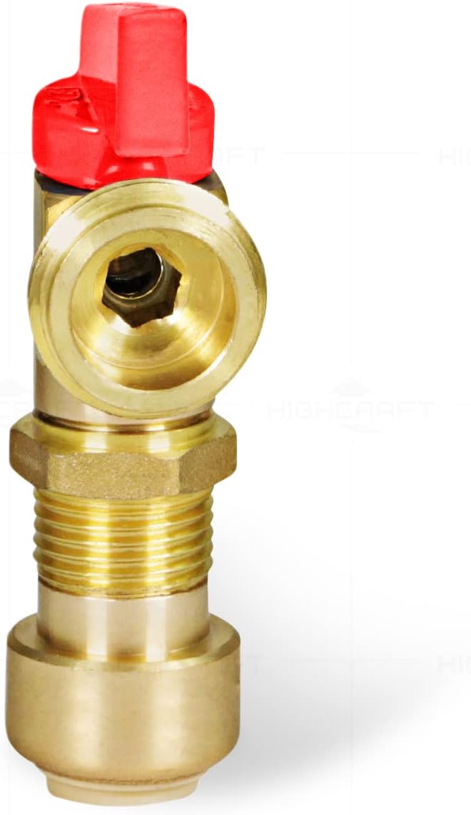 Highcraft 540V Washing Machine Replacement Valve 1/2’’ Push-Fit Inlet x 3/4’’ - Image 3