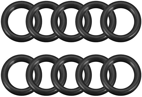 uxcell Nitrile Rubber O-Rings 20mm OD 12mm ID 4mm Width, Metric Sealing Gasket by uxcell