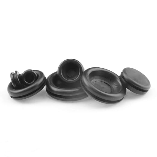 170Pcs 7 Sizes Rubber Grommet Kit Electrical Wire Gasket Solid Hole Plugs - Image 6