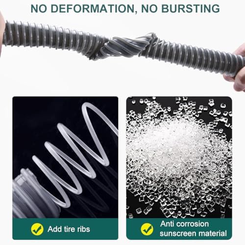 4ft Washing Machine 90 ° Right Angle Drain Hose - Image 4