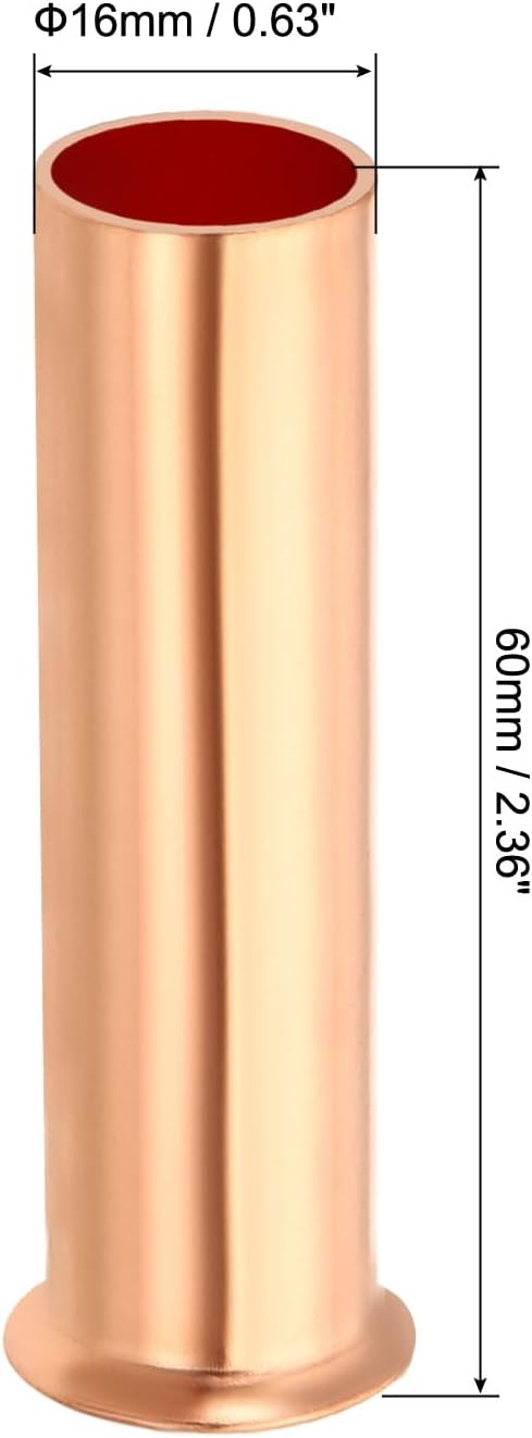 PATIKIL 5/8" OD Copper Flare Tube Fitting - Image 2