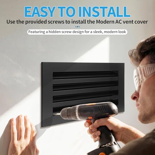 14x8 Modern AC Vent Cover, Decorative Air Vent Register Grille - Image 4