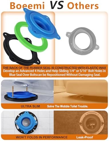 Elastic Wax Ring Toilet Flange Repair Kit - Image 4