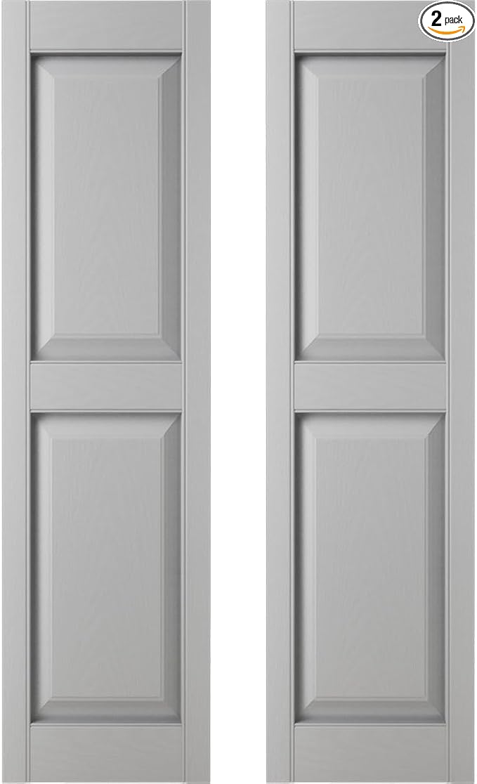 Builders Edge 14.75 in. W x 47 in. H Builders Edge, Standard Two Equal Panels by Builders+Edge