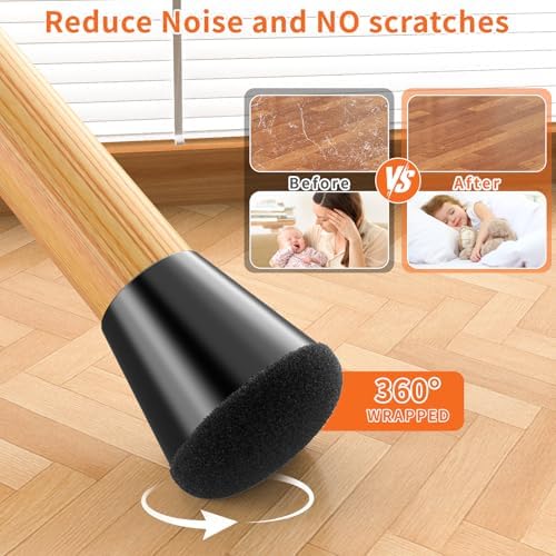 Round Chair Leg Floor Protectors - Image 4