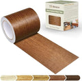 Besezx Wood Grain Tape, 2.4" X15', Self Adhesive Wood Grain Repair Patch by Besezx