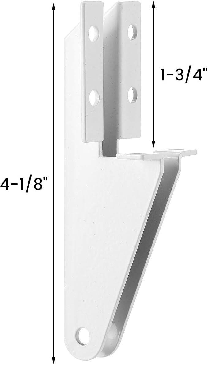 Hicarer 2 Pack Screen Door Closer Bracket Aluminum Replacement Jamb Bracket - Image 2