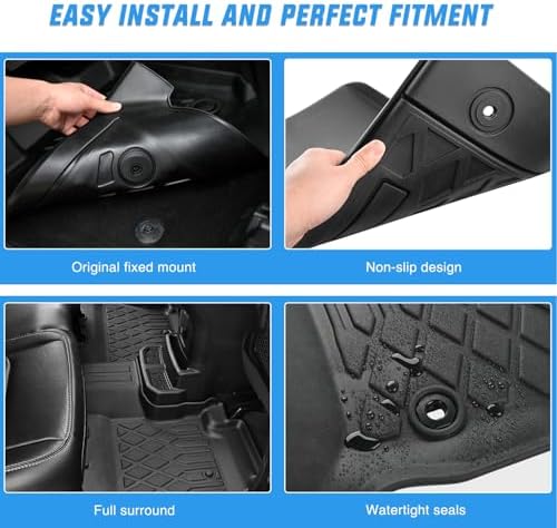 Nilight Floor Mats for Ford Flex - Image 4