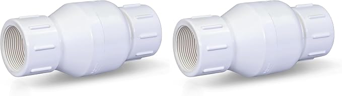 Midline Valve 4I2U100 PVC Inline Check Valve by MidlineValve