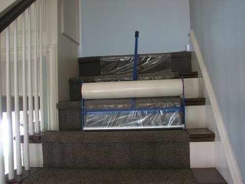 Plasticover Carpet Protection Film, Temporary Adhesive Plastic - Image 4