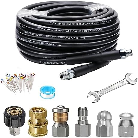 WEST BAY Sewer Jetter Kit 25 FT by WESTBAY