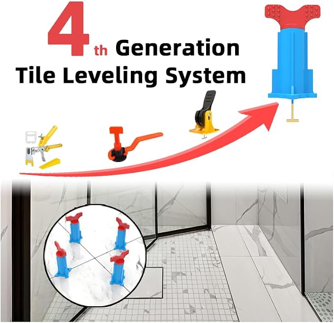 Reusable Tile Leveling System, Floor Leveler Self Leveling Compound, Tiling - Image 2