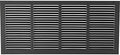 HVAC Premium 24'' x 10'' Flat Stamped Steel Return Air Grille by HVACPremium