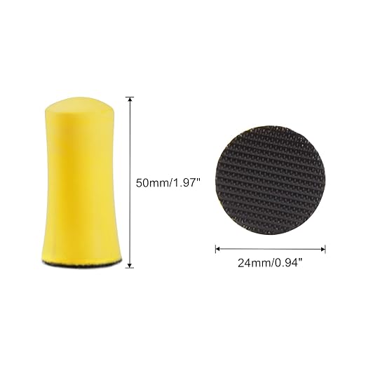 SPEEDWOX 3 Pack 1" Hand Sanding Blocks Mini Hook and Loop Sanding Pad Hook - Image 6