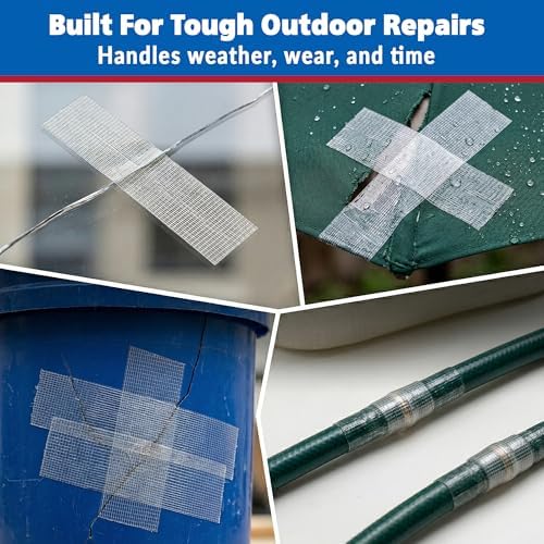 Gaffer Power Clear Repair Tape 2” x 20 Yards – Semi-Transparent Waterproof Duct - Image 4