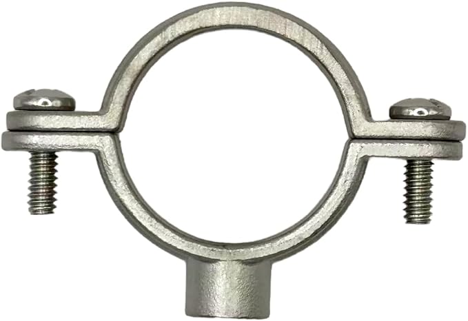 Split Ring Pipe Hanger, 316 Stainless Steel, 3/8" Rod Fitting, Marine Grade - Image 3