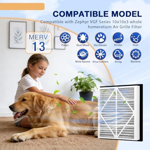 2Pack 10x10x3 MERV13 air Filter Replacement - Image 3